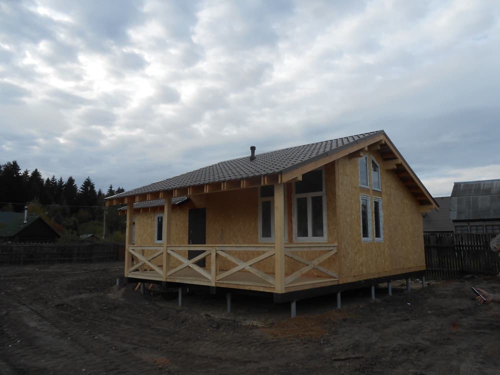 дом из sip панелей: московская область, городской округ красногорск, снт лира