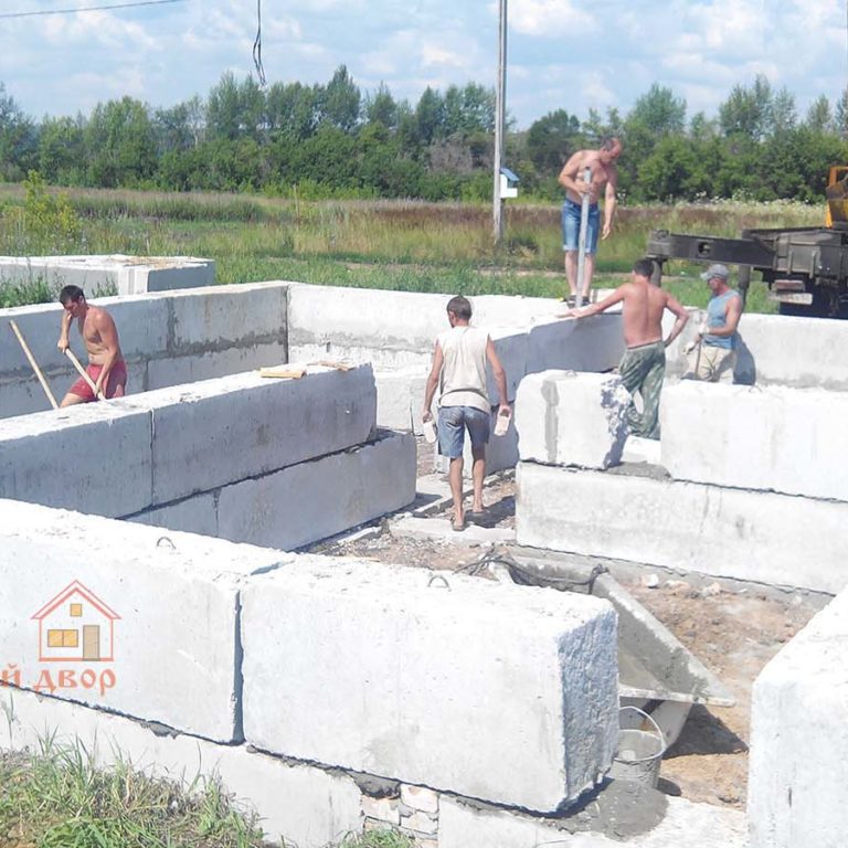 ленточный фундамент