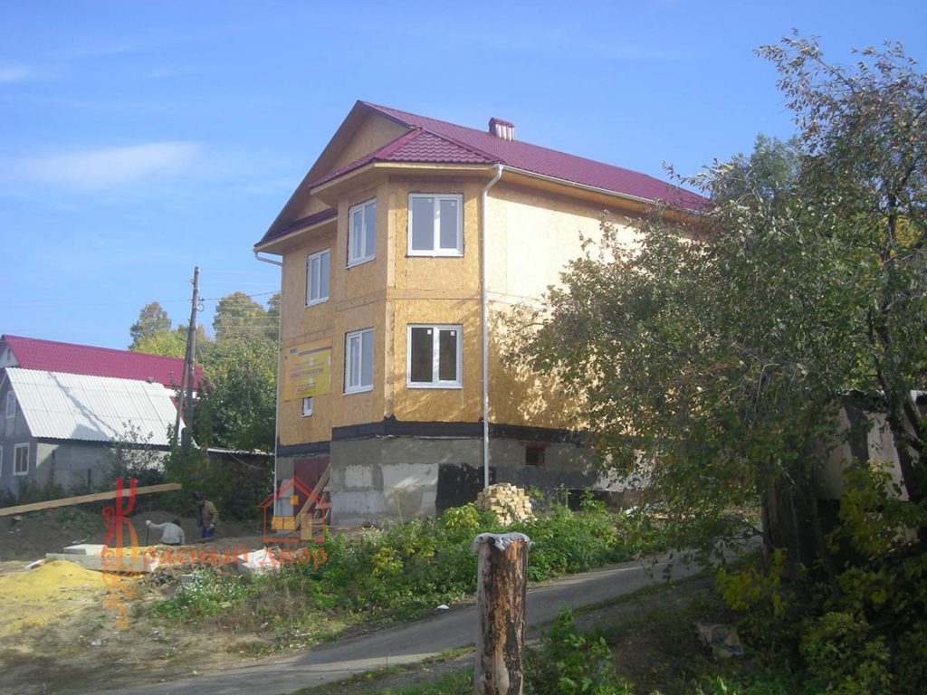 дом из sip панелей: г. пенза, улица проломная