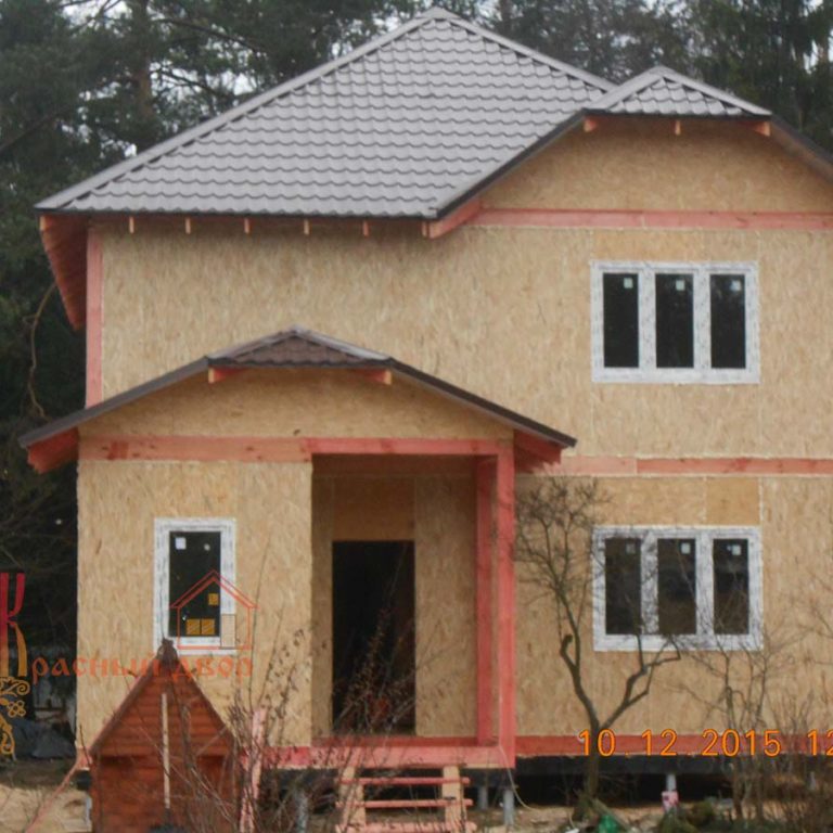 дом из sip панелей: г. пенза, улица проломная